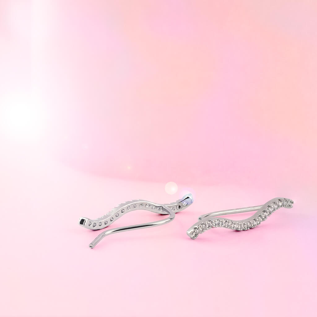 Ear crawler cyrkonia fala