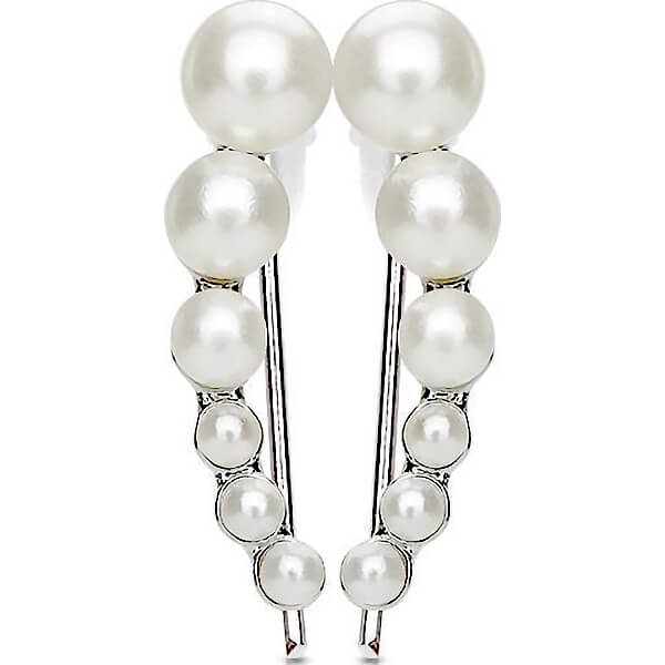 Pendientes trepadores Perla