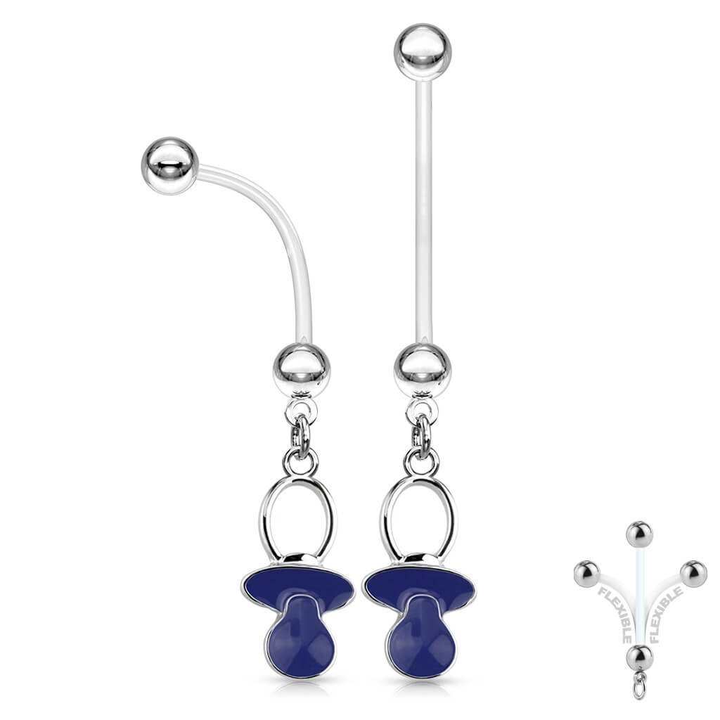 Piercing Ombelico Pendente a ciuccio