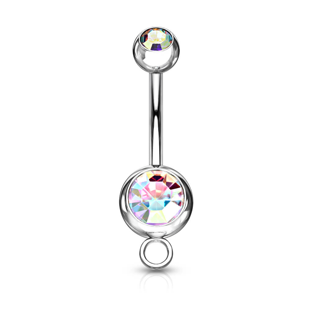 Piercing Nombril Bille Zircone