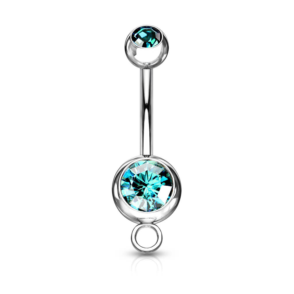 Piercing Nombril Bille Zircone
