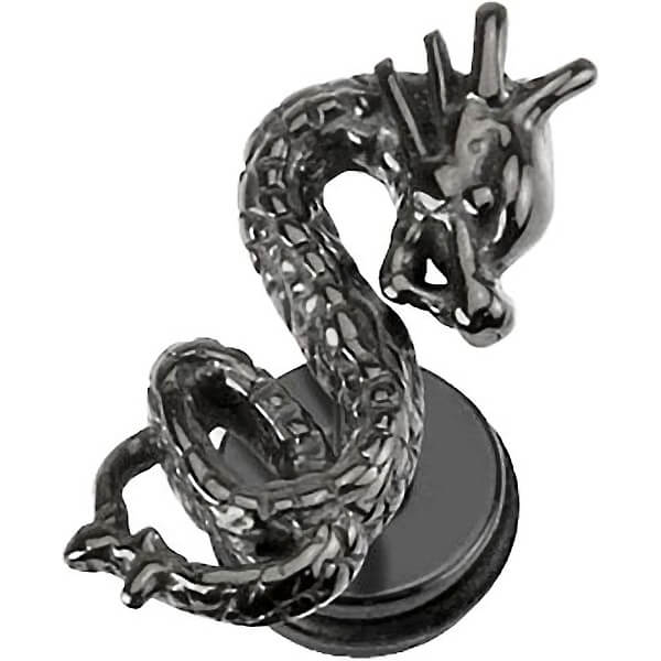 Plug falso Dragón Negro Rosca interna