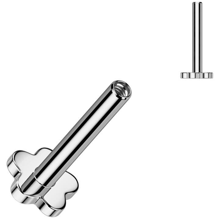 Titanium base flower Internally Threaded