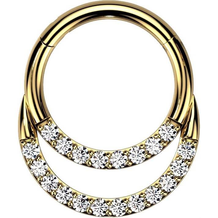 Titanium Ring Zirconia Clicker