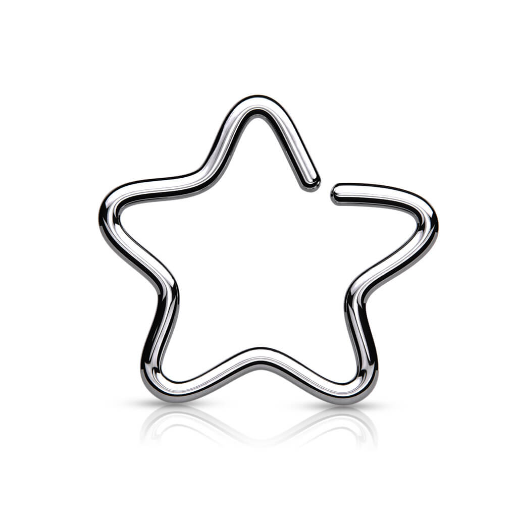 Anello Piercing Stella Pieghevole