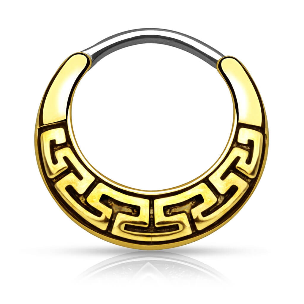 Piercing Septum Clicker tribale Clicker