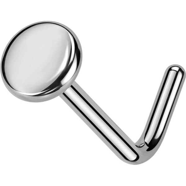 Nez En Forme de L Rond Plat