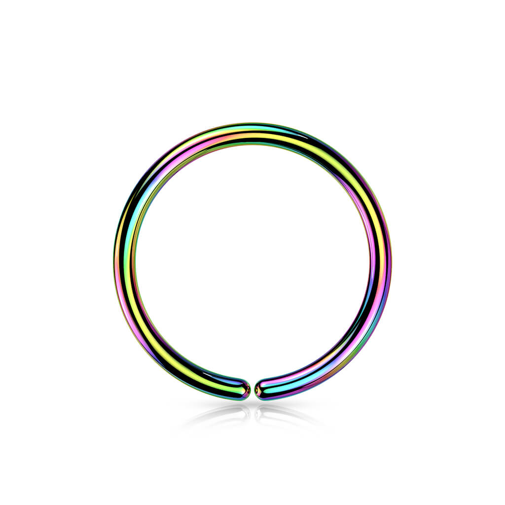 Titane Anneau Multicolore Pliable