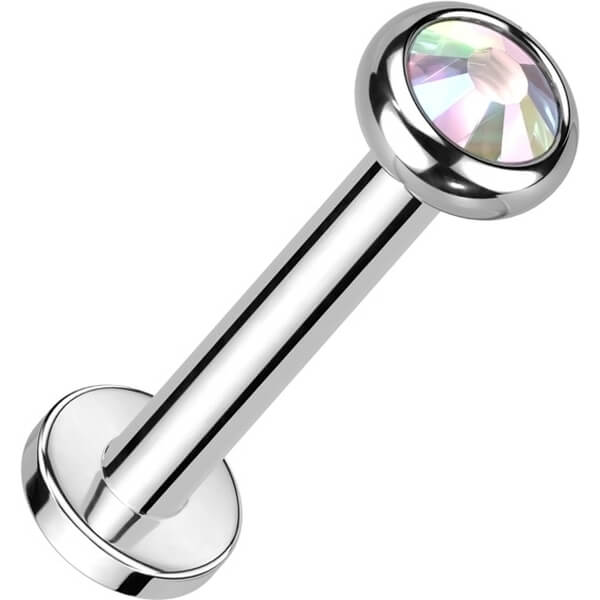 Titanio Circonita / Ópalo Rosca interna Labret