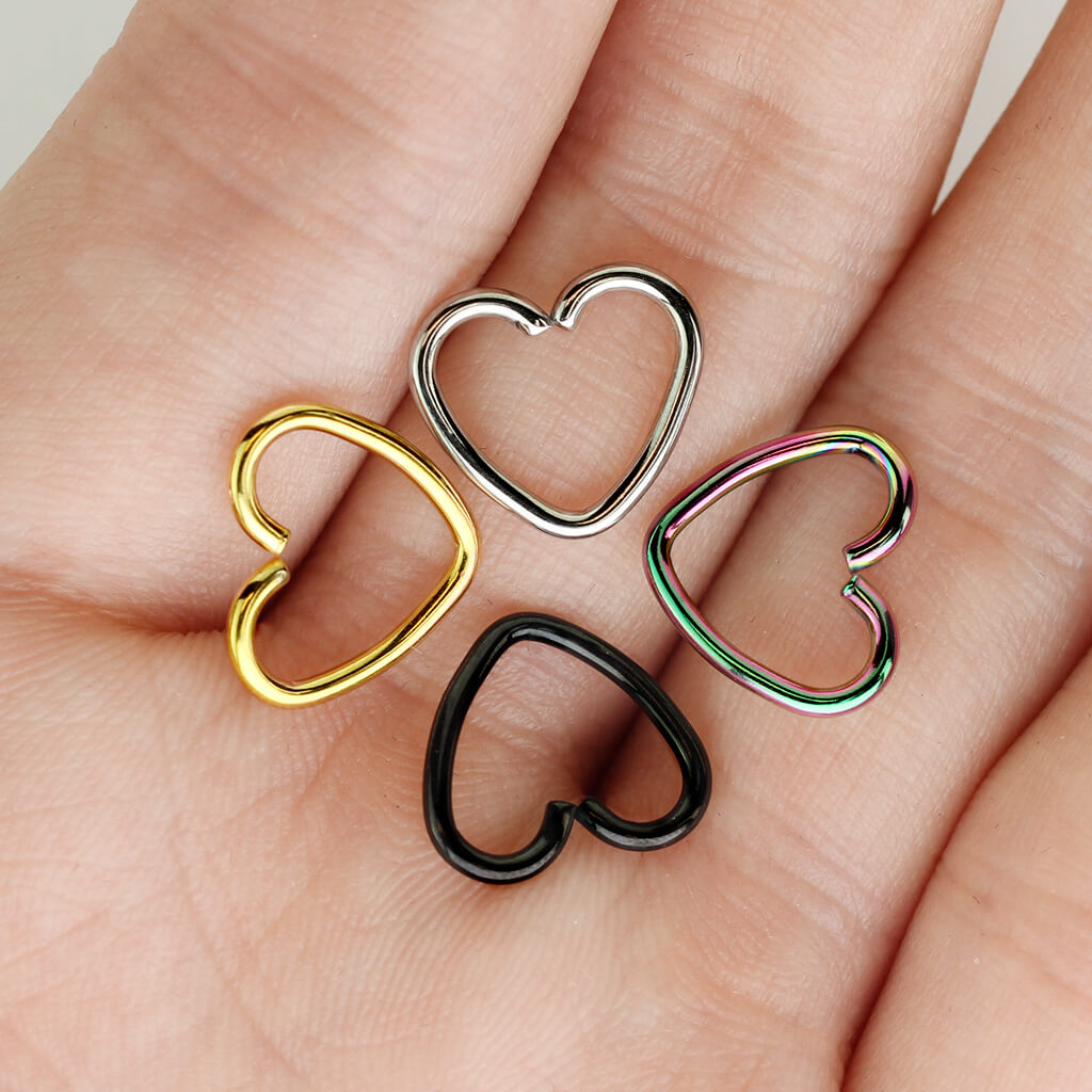 Ring Heart Bendable