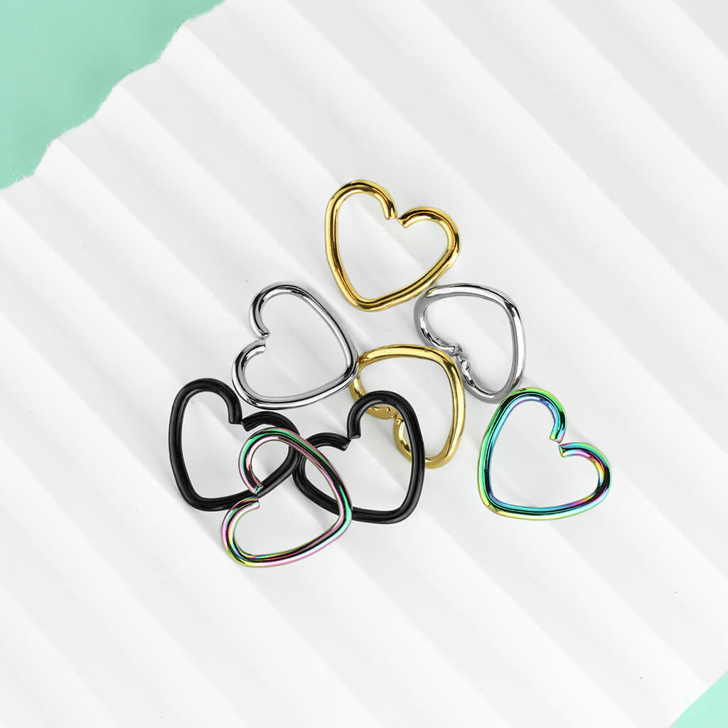 Ring Heart Bendable