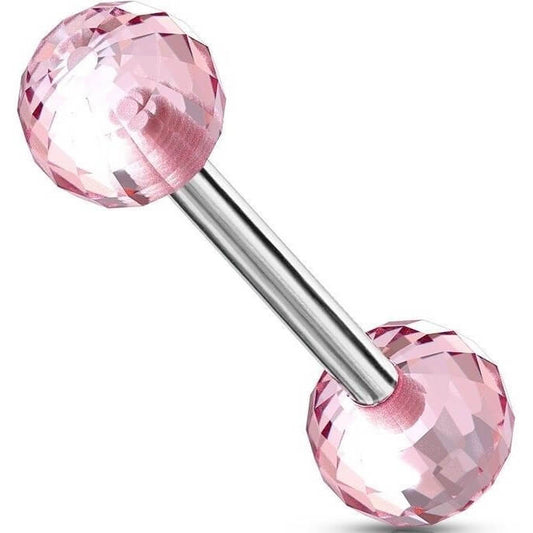 Barbell Bola acrílica Disco