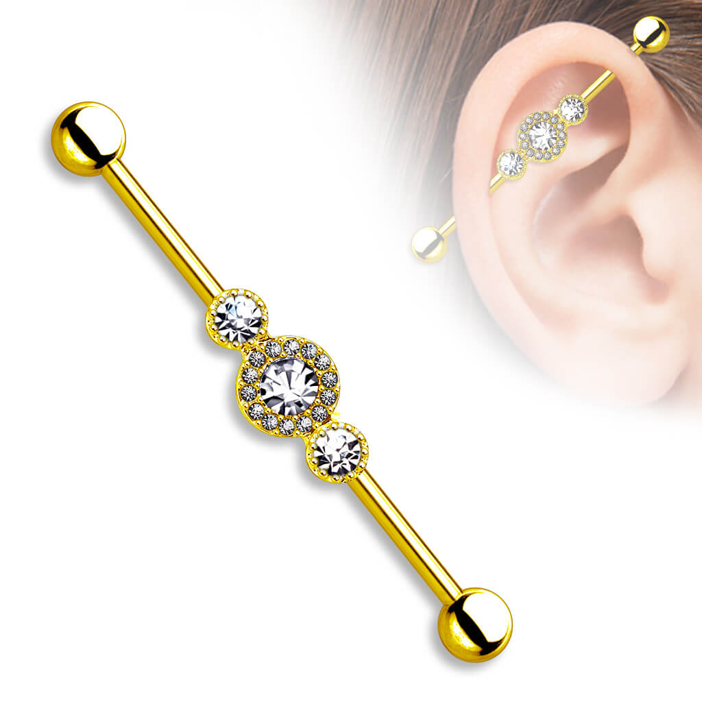 Industrial Barbell 3 Zirconias