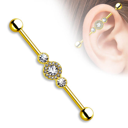 Industrial Barbell 3 Zirconias