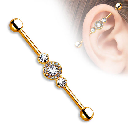 Industrial Barbell 3 Zirconias