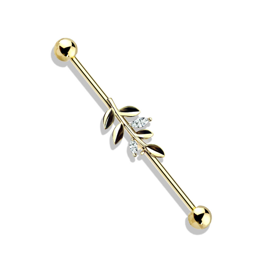 Industrial Barbell Leaf Zirconia