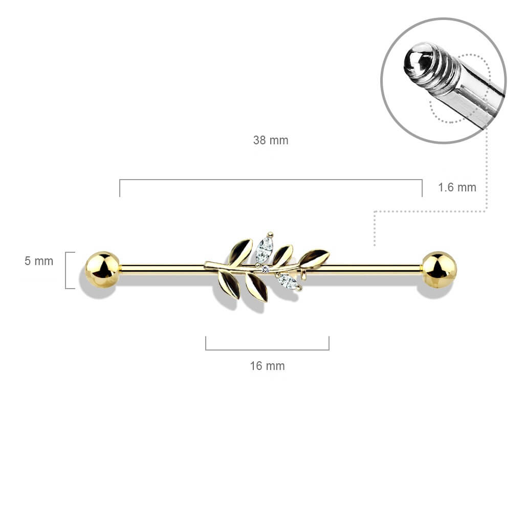 Barre industriel Feuille Zircone