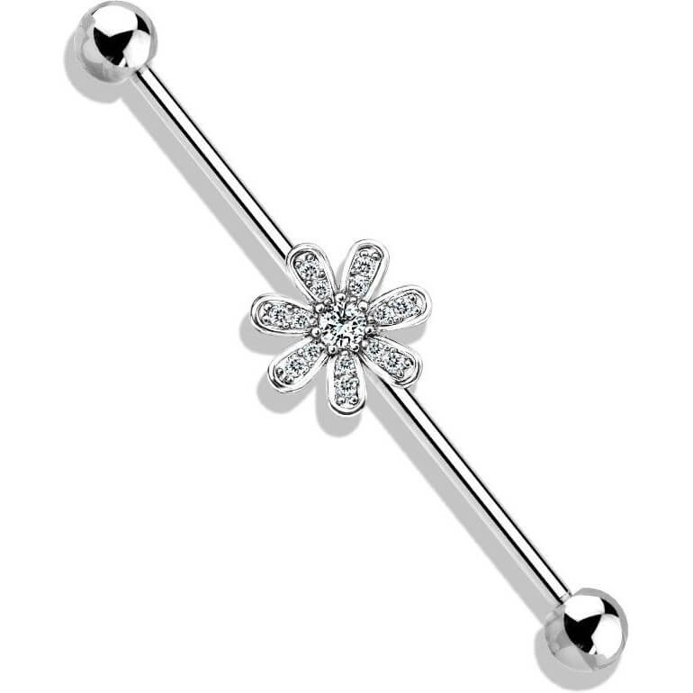 Industrial Barbell Blume Zirkonia