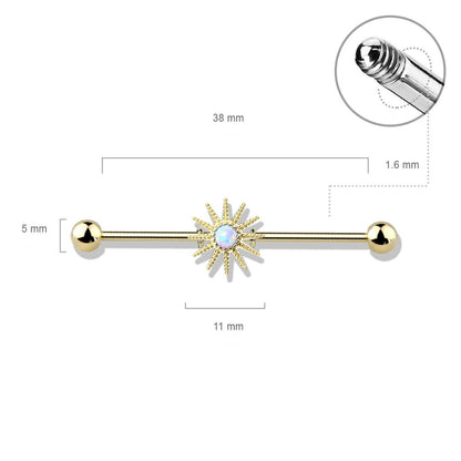 Barbell Industrial Circonita Sol