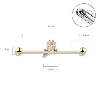 Industrial Barbell Blume Blatt 