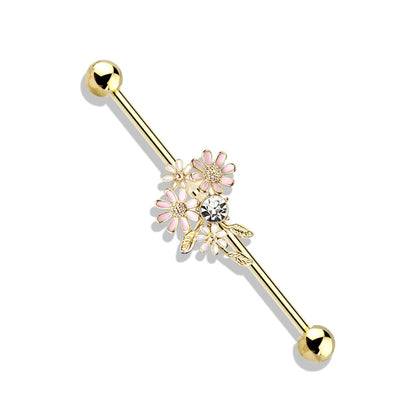 Barbell Industrial Flores Circonita