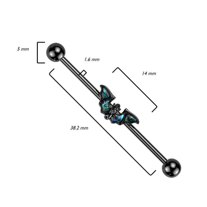 Barbell Industrial Pipistrello