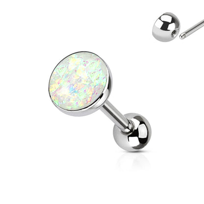 Tongue Barbell Opal