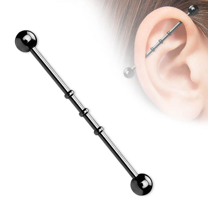 Industrial Barbell Notched