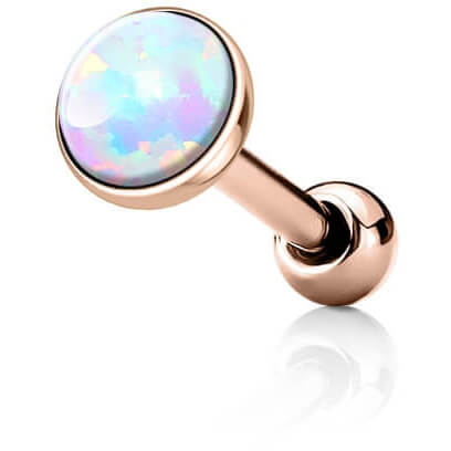 Barbell Opal Round Flat