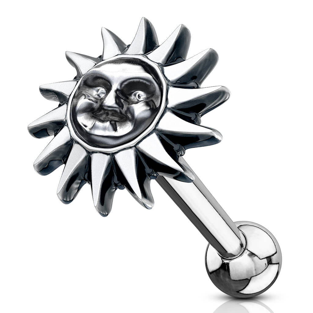 Barbell Sun Silver