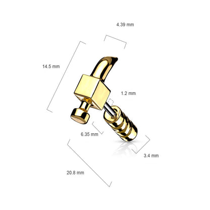 Barbell Martillos Plata