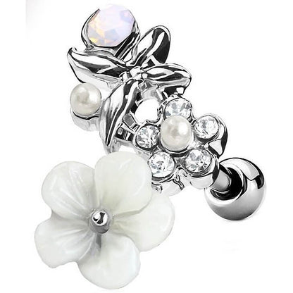 Barbell Flowers Zirconia