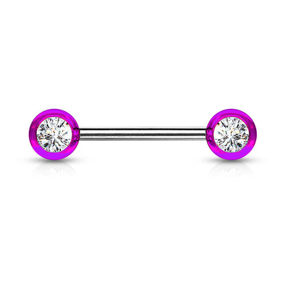 Nippelpiercing Kugel Zirkonia