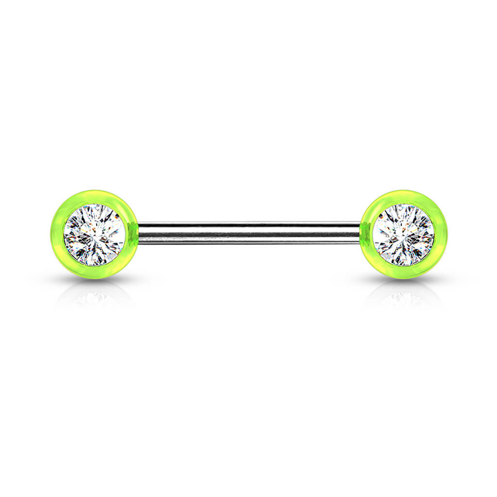 Nipple Piercing Zirconia Ball