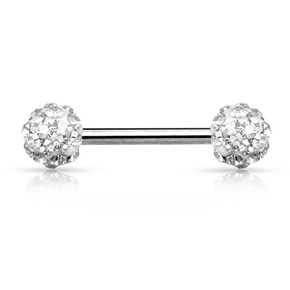 Nipple Piercing Ferido Ball Silver