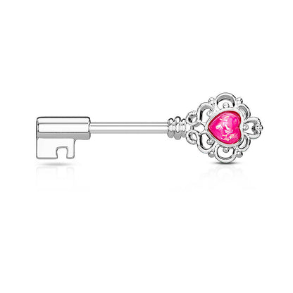 Nipple Piercing Key Zirconia