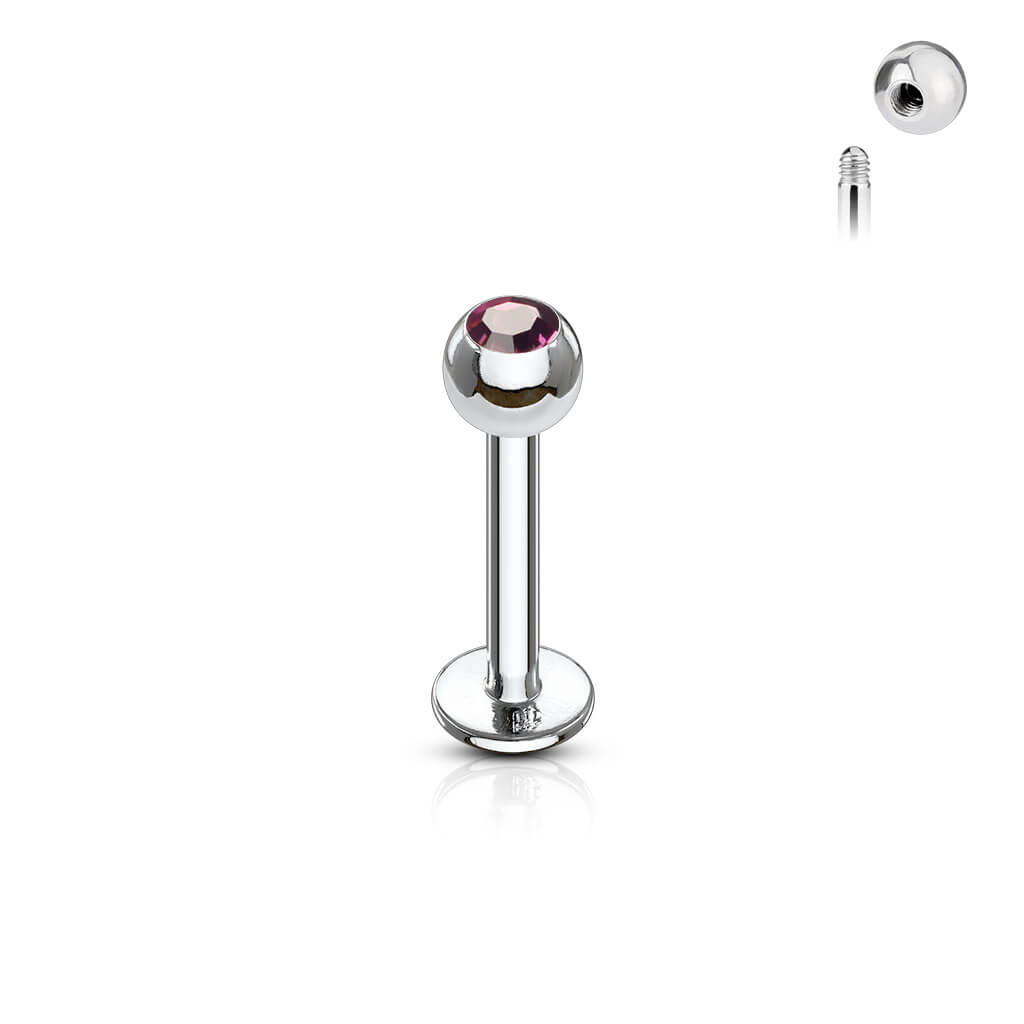 Labret Bille Zircone