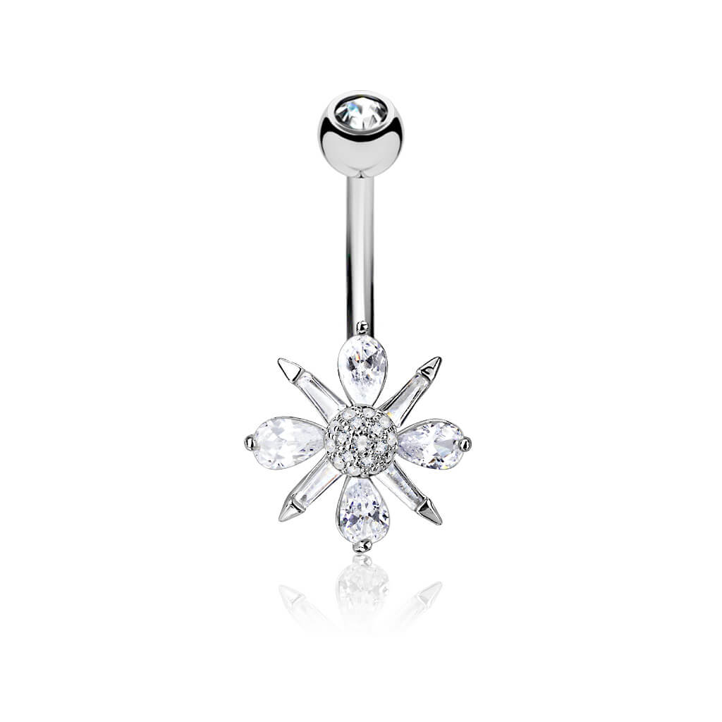 Belly Button Piercing Zirconia