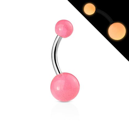 Bauchnabelpiercing Kugel Glow in the Dark