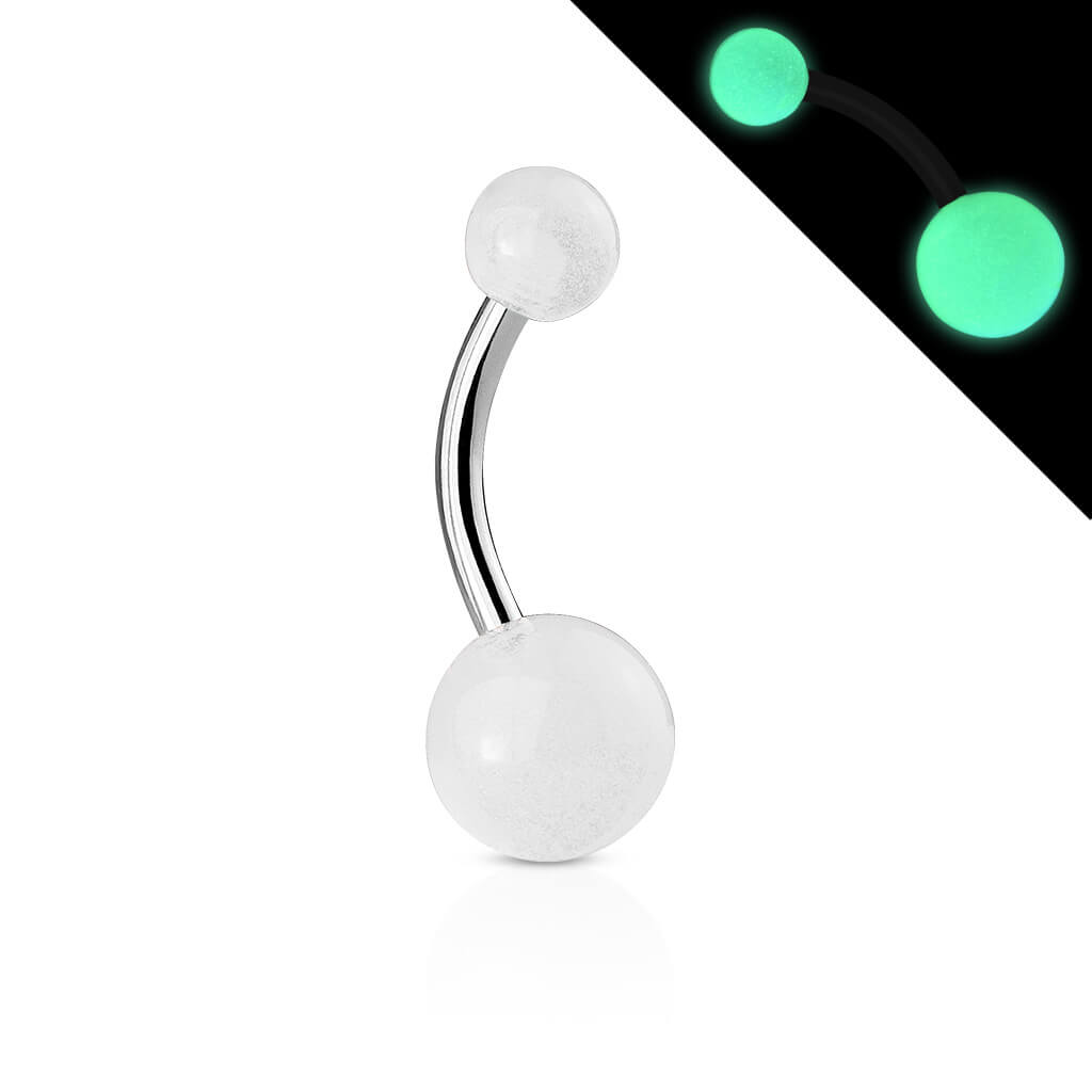 Belly Button Piercing Ball Glow in the Dark