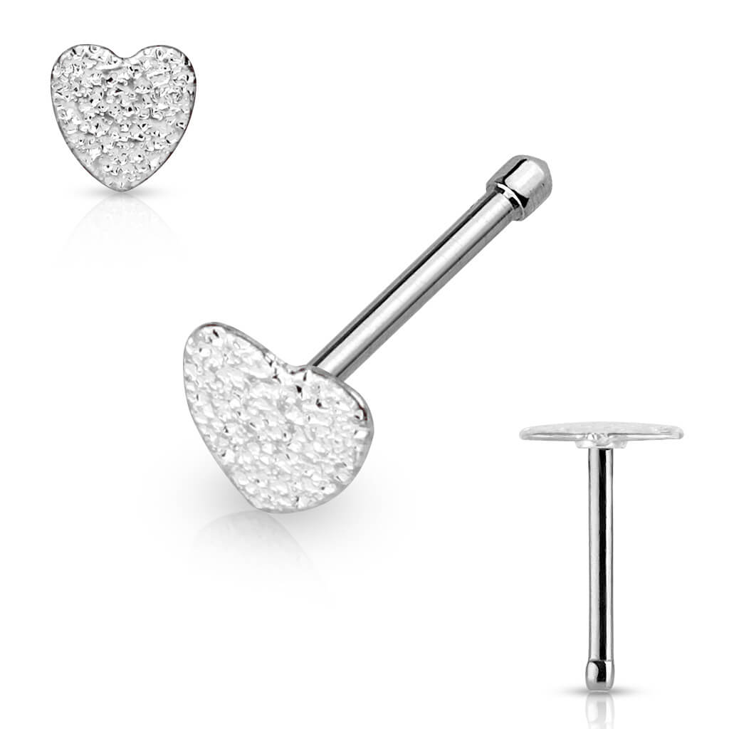 Nose Stud Heart