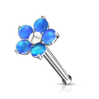 Stud Nasale Fiore di opali