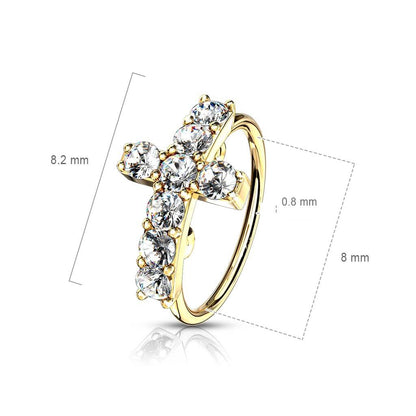 Ring Cross Zirconia Bendable