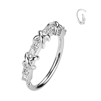 Anillo Circonita Flexible