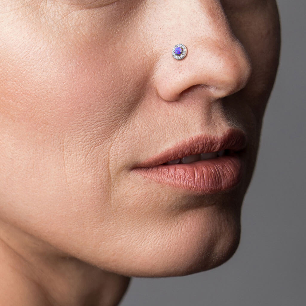 Nose L-Shape Dome Opal