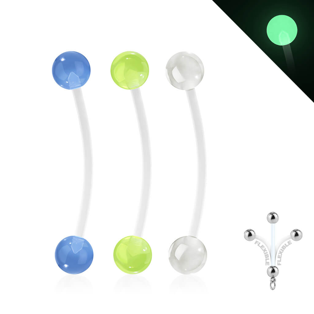 Belly Button Piercing Ball Glow in the Dark