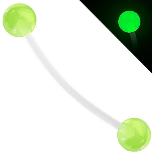 Bauchnabelpiercing Glow in the Dark