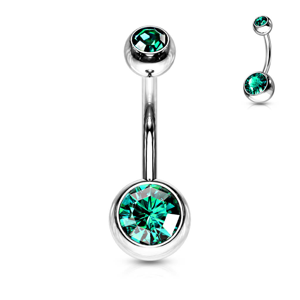 Belly Button Piercing Ball Zirconia