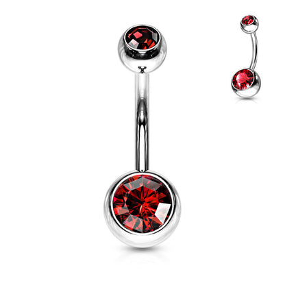 Belly Button Piercing Ball Zirconia