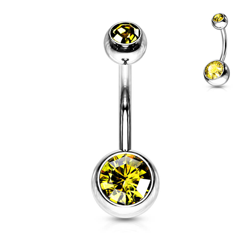 Belly Button Piercing Ball Zirconia